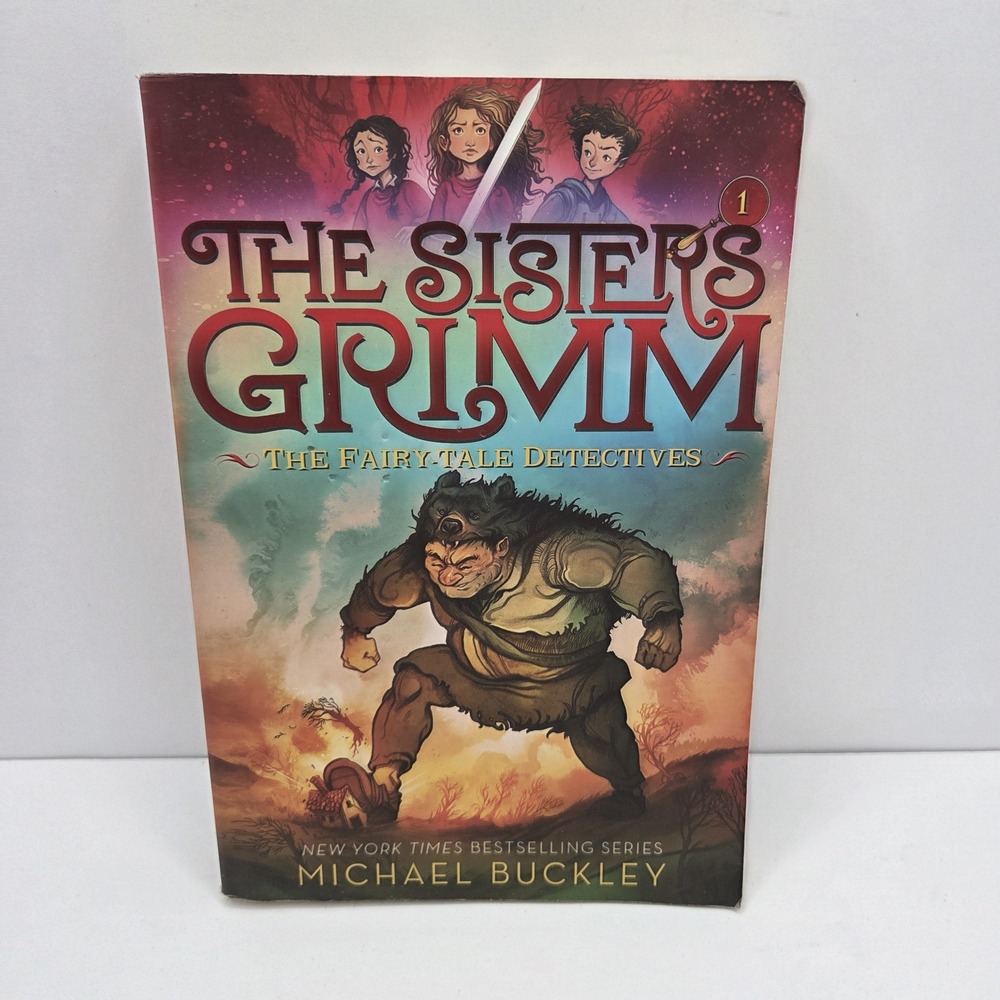 The Sisters Grimm #1 Fairy-Tale Detectives Michael Buckley PB Ex-Library